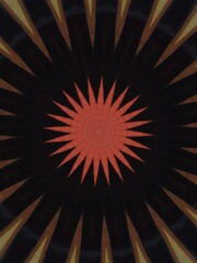 Gorgeous colorful kaleidoscope background