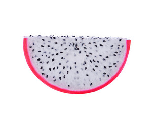Dragon Fruit on white background