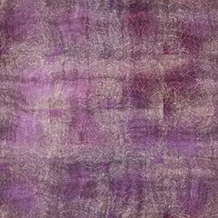 Seamless abstract pattern in beige and purple. Detailed intricate highly textured feminine design. Repeat textile material for surface design. Girly fuchsia rich luxurious pattern.