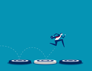 The business next target. Planning and successful