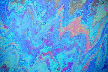 colorful rainbow oil slick background