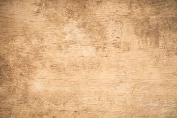 Fotobehang Old grunge dark textured wooden background , The surface of the old brown wood texture , top view teak wood paneling. © sorrapongs