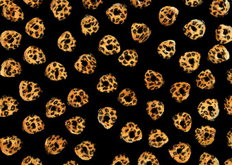 abstract leopard skin pattern