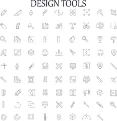 set of design  icons for web