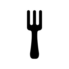 fork and spoon vector symbol template