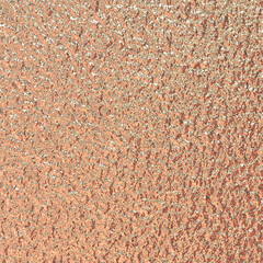 Rose gold copper foil paper texture background.