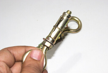 A picture of steel hooks