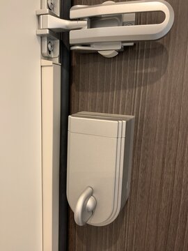 door handle and lock