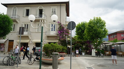 In the city of Forte dei marmi