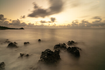 サンセット・海 ・壁紙