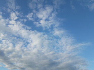 Obraz premium blue sky with clouds