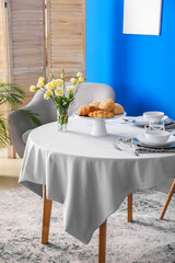 Interior of modern stylish dining room