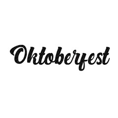Folk festival Oktoberfest. Holiday. Lettering