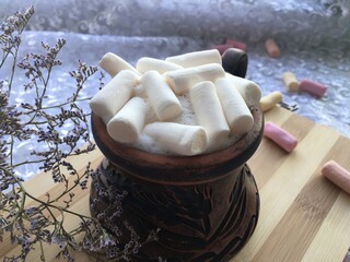 still life with a cup of coffee