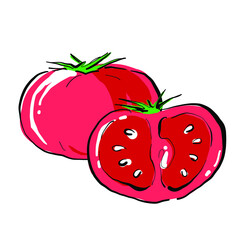 トマトのイラスト素材
