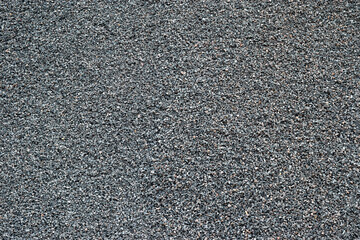 fine gray construction gravel as background