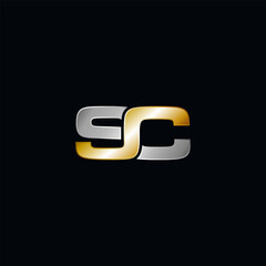 SC company linked letter logo
