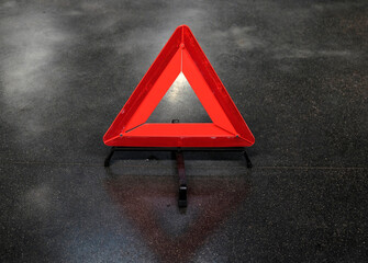 Triángulo de emergencia reflectante de coche 