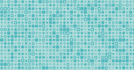 Abstract Color Halftone Dots generative art background illustration