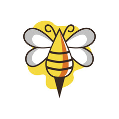 The Bee Water Logo Design