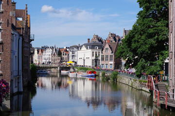 Panorama de la ville de Gand