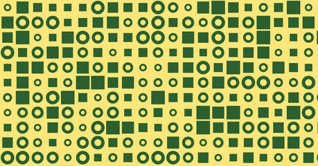 Abstract Color Halftone Dots generative art background illustration