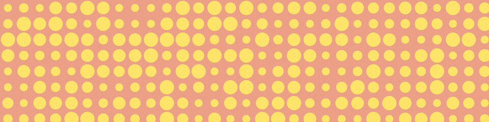 Abstract Color Halftone Dots generative art background illustration