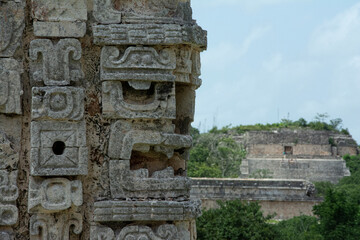 Chaac dios de la lluvia, dios de la lluvia, Uxmal, M&eacute;xico / Chaac god of rain, god of rain, Uxmal, Mexico