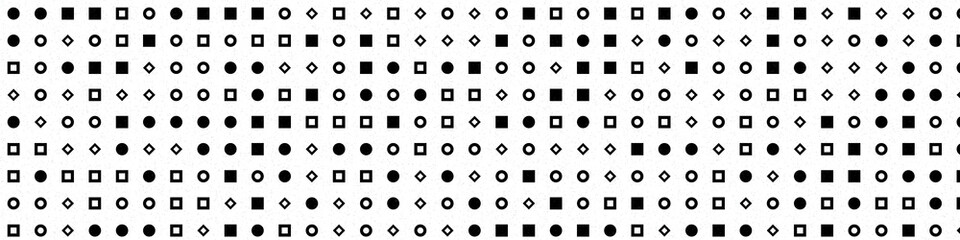 Abstract Color Halftone Dots generative art background illustration