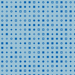 Abstract Color Halftone Dots generative art background illustration