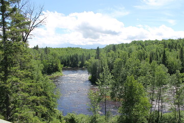 Canadian river an landscape