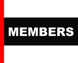 BLACK BACTOR BANNER MEMBERS