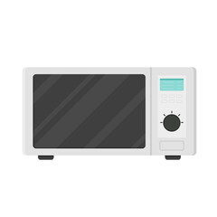 Microwave vector. microwave on white background.