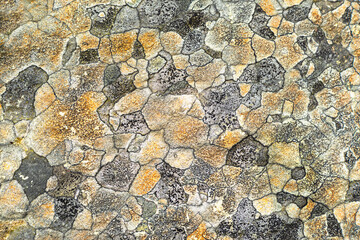 Stone pattern in the mountains