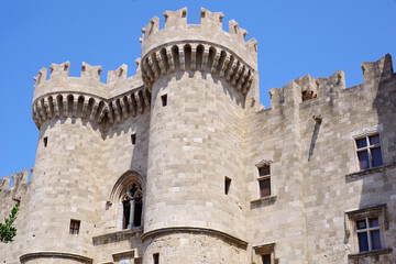 Fototapeta na wymiar Château des chevaliers, Rhodes