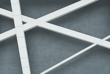 Fototapeta premium Abstract piece of architecture