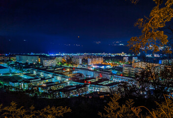 Nachtaufnahme Jena Lobeda