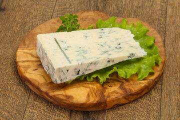 Italian traditional gorgonzola soft cheese