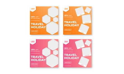 Travel Social Media Banner 