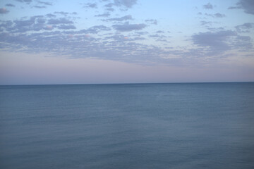 blue sky and sea