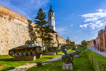 Military Museum in Kalemegdan Belgrade - Serbia - obrazy, fototapety, plakaty