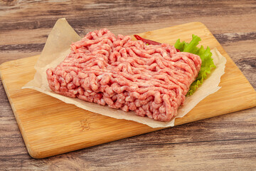 Minced meat - pork and beef