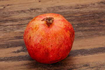 Ripe sweet juicy garnet fruit