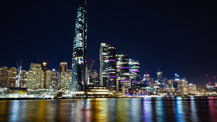 Obraz premium City Skyline - Sydney Harbour Australia