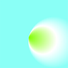 Elegant light blue blurred background with green. Gradient. Beautiful illustration in abstract style.