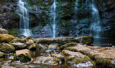waterfall in the forest