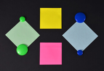 colorful sticky notes