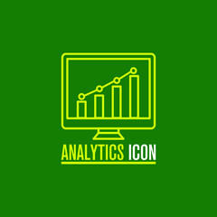 Analytics Icon design - Marketing analytics design