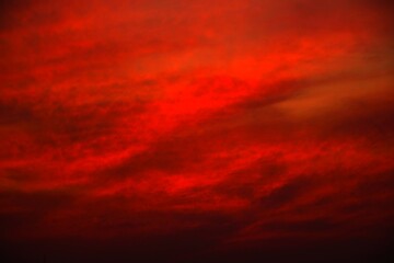 Nature, nature in the sky dark evening, Beauty of in the sky sunset in evening, Beauty of the nature in the sky sunset in evening, dark evening and clouds in the sky