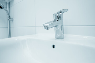 water tap, water mixer, faucet In bathroom